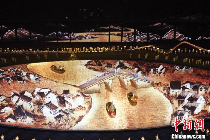 杭州亚运会开幕式《潮起亚细亚》展现国风雅韵