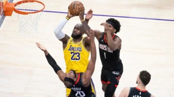 火箭0-2落后湖人 新三巨头强势碾压杜兰特复出阵